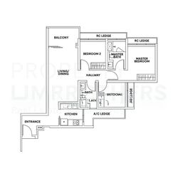 Amo Residence (D20), Apartment #558404871